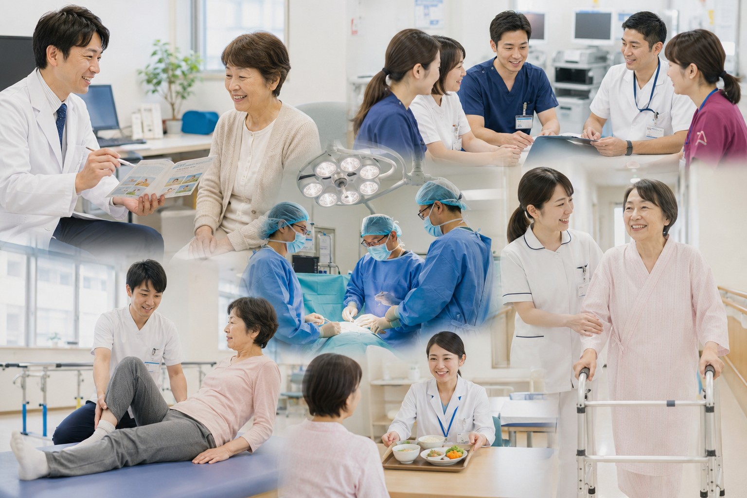 患者様をサポートするイメージ